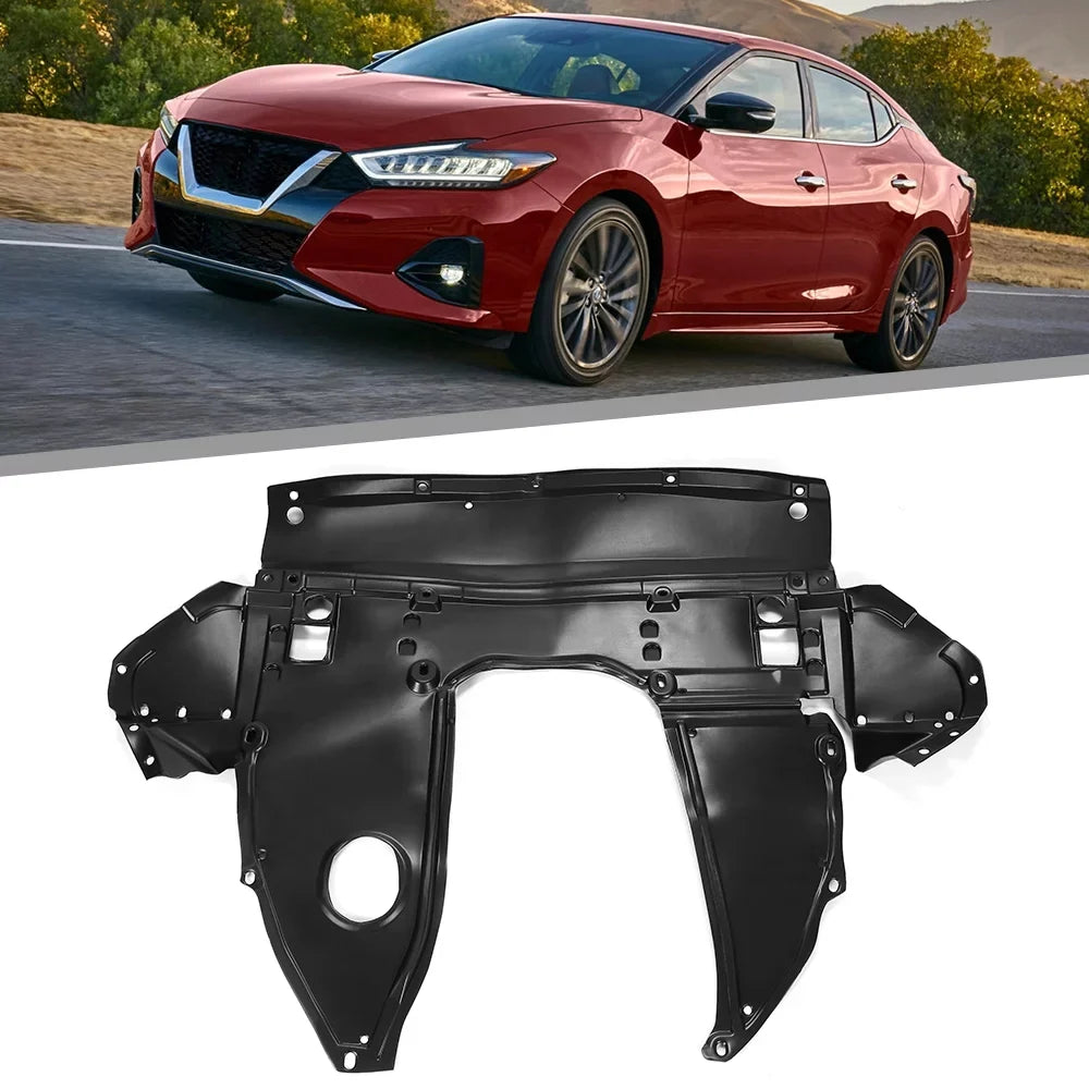 Kojem Front Engine Sizeplash Sizehield Under Cover for 2016 2017 2018 2019 2020 Nissan Altima Maxima NI1228164 75890-9HSize0A Black