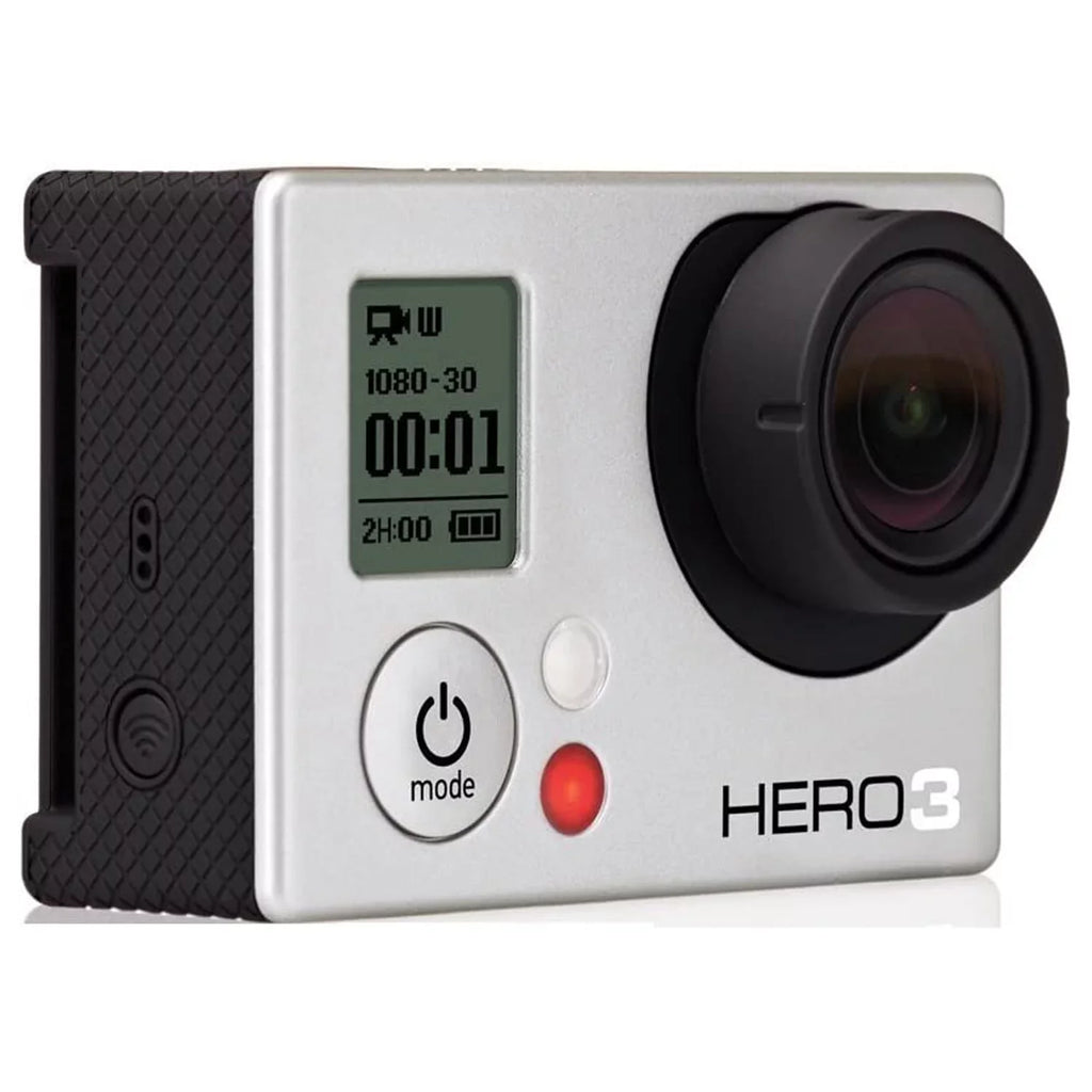 Restored GoPro HERO3 Ivory Edition Action Sizeports Camera 1080p 5.0 MP WiFi 131.2 ft Underwater Camcorder for Volgging, Travelling, Adventure (Refurbished)