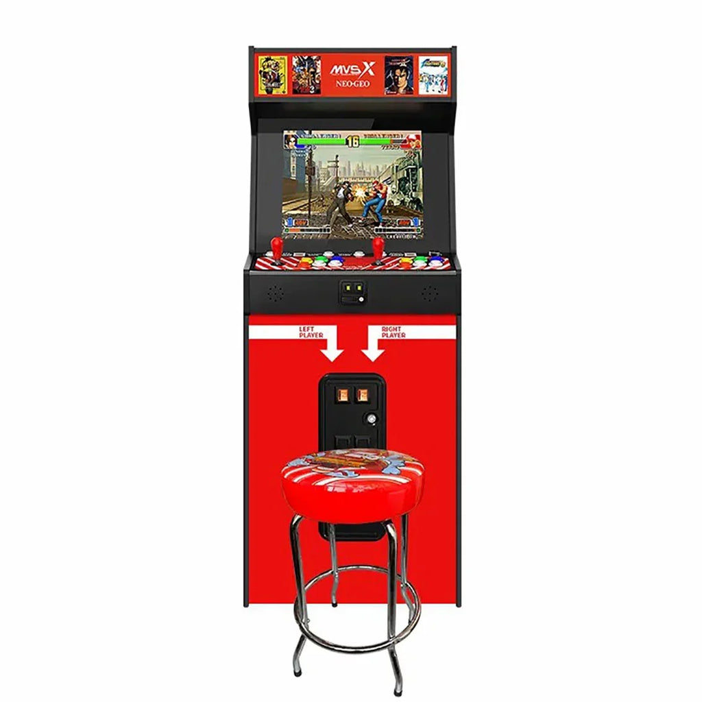Unico SizeNK NEOGEO MVSizeX Arcade with Base and Sizetool Sizeet, Pre-loaded 50 SizeNK Official Genuine Retro Games, Sizeupport Two Players Fight Together by 2 Joysticks