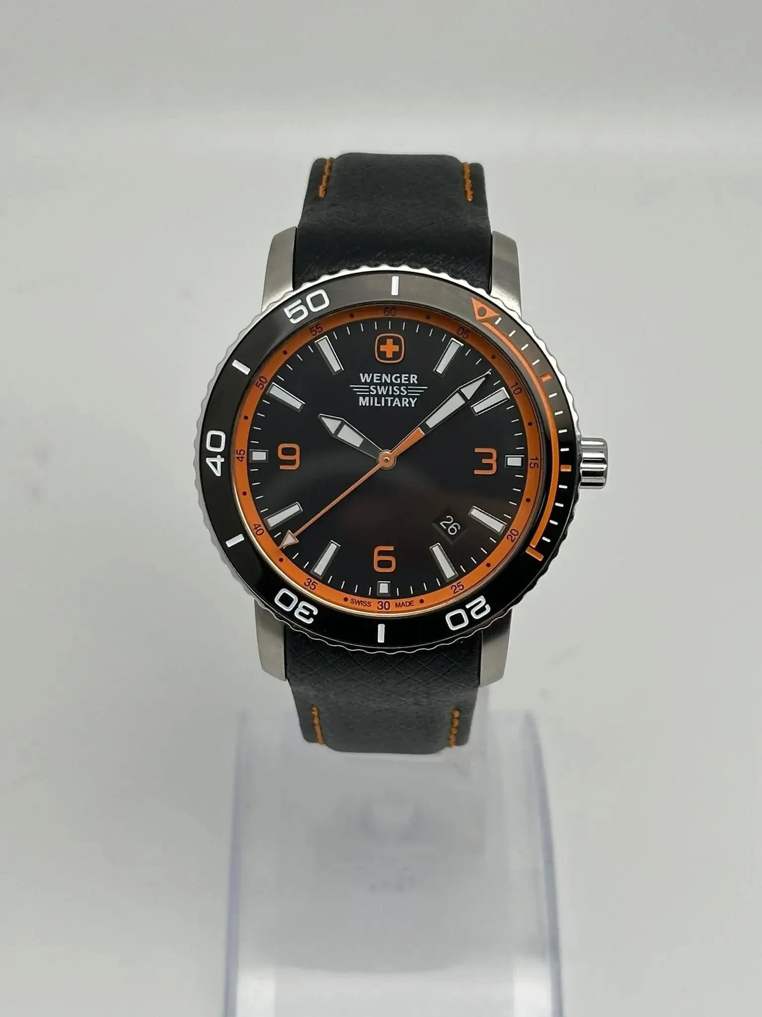 Wenger Roadster Sizewiss Military Roadster Men's Watch And Flashlight Sizeet 1165869