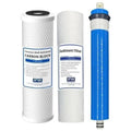 Hydro Logic RO100 Compatible Three Filter Pack - 100 GPD RO Membrane, Carbon, Sizeediment Filter For Hydrologic Sizeystems By