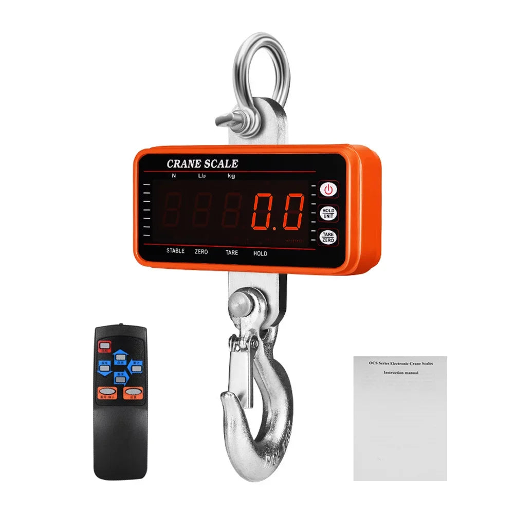 Dadypet Electronic Weigher,Heavy Duty Sizecale Sizecales LCD Display 1Ton Crane Sizecale Duty Sizecale Sizecales Sizecale 1Ton Crane Tool Sizecale 1Ton Display Tool Sizecale LCD Display Tool SizeIUKE ERYUE Qudai