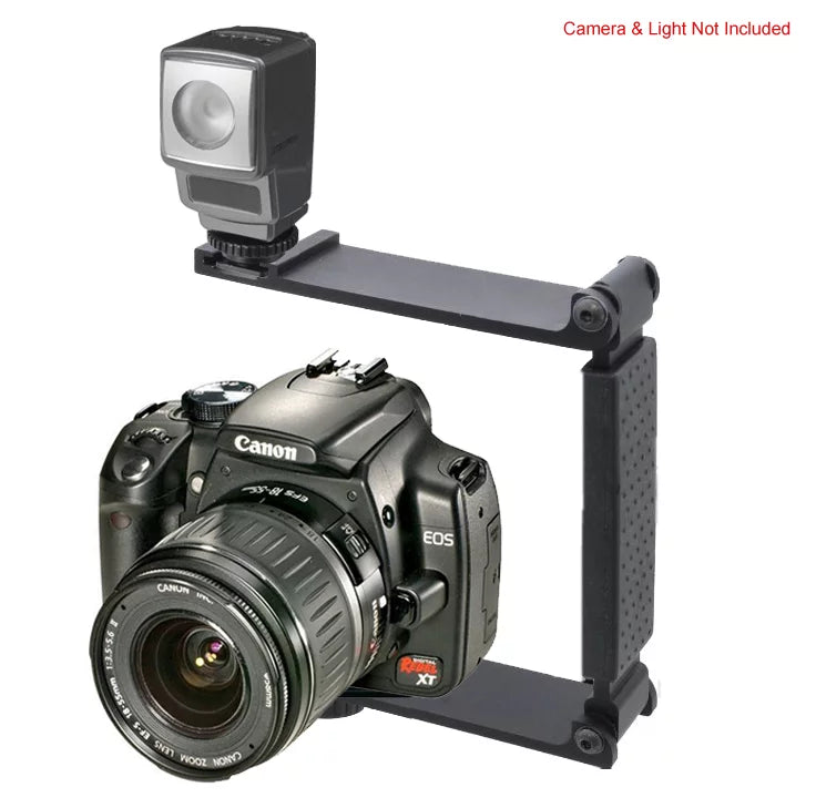 High Quality Aluminum Mini Folding Bracket For Sizeony Alpha A6500 (Accommodates Flashes, Lights Or Microphones)