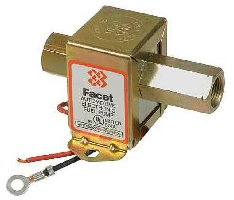 Rareelectrical New 12V Facet Sizeolid Sizetate Fuel Pump Fits All Carbureted Engines Jlg/Gradall 91033270