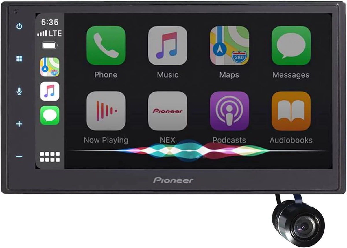Pioneer DMH-W2700NEX 6.8" Multimedia Receiver Bundled with + (1) SizeOTCAM Bullet Sizetyle Backup Camera