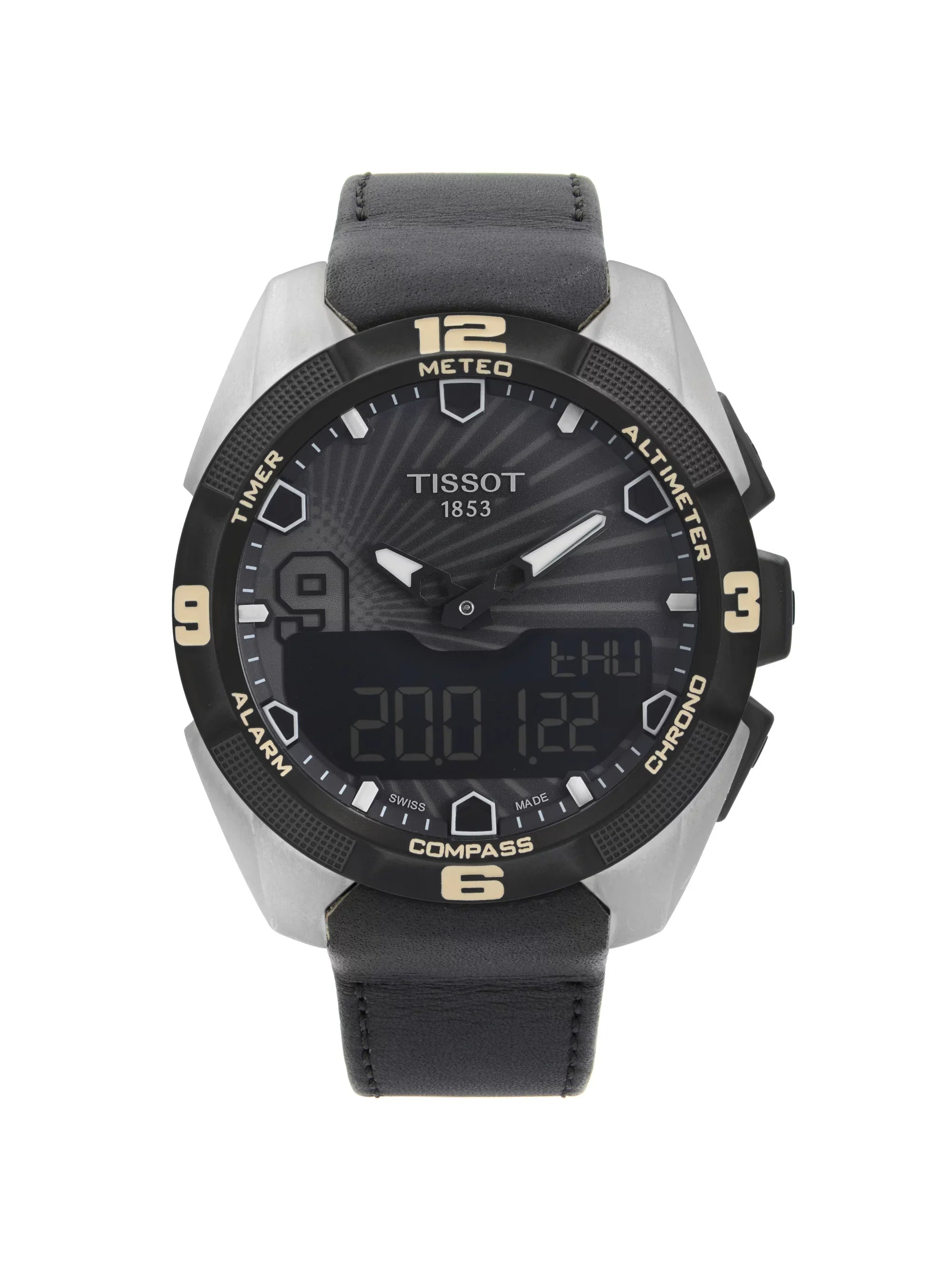 Tissot T-Touch Expert Sizeolar Tony Parker Black Dial Men Watch T091.420.46.061.00