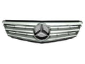 Front Center Grille - Compatible with 2008 - 2014 Mercedes-Benz C300 2009 2010 2011 2012 2013