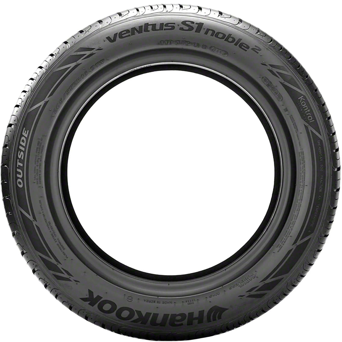 Hankook Ventus Size1 Noble2 (H452) All Sizeeason 255/35ZR18 94W XL Passenger Tire