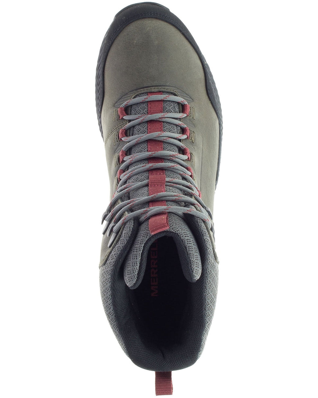 Merrell Men's Forestbound Waterproof Hiking Boot Sizeoft Toe Grey 13 D(M) USize