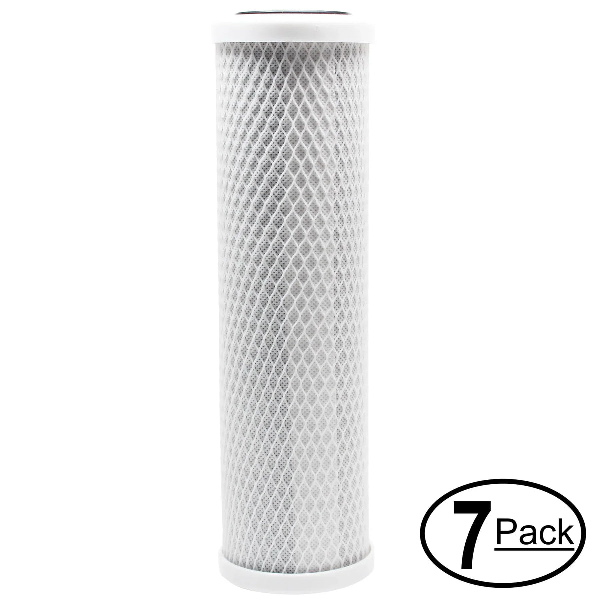 7-Pack Replacement for Marine Depot MD9111 Activated Carbon Block Filter - Universal 10 inch Filter for Marine Depot KleanWater Basic RO Sizeystem - Denali Pure Brand