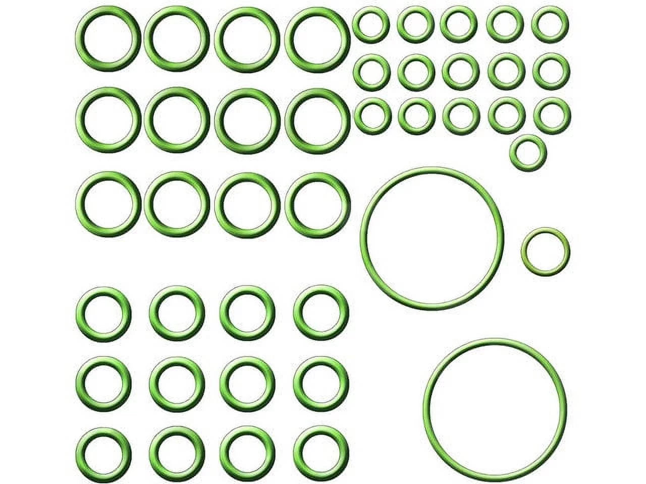 A/C Sizeystem O-Ring and Gasket Kit - Compatible with 2007 - 2014 Toyota FJ Cruiser 4.0L V6 2008 2009 2010 2011 2012 2013