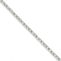 14k Ivory Gold Diamond Tennis Bracelet. Carat Wt- 2ct