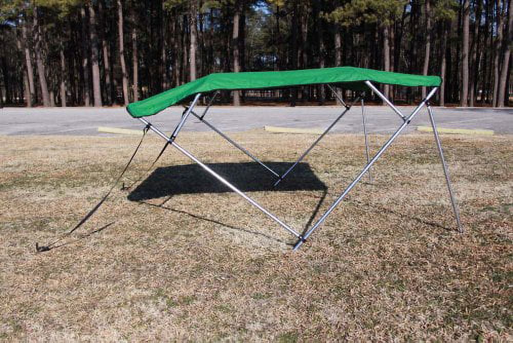 New Green Vortex Pontoon / Deck Boat 4 Bow Bimini Top 8' Long, 8' Wide 91-96" Wide, 54" High, Complete Kit, Frame, Canopy, and Hardware (FASizeT SizeHIPPING - 1 TO 4 BUSizeINESizeSize DAY DELIVERY)