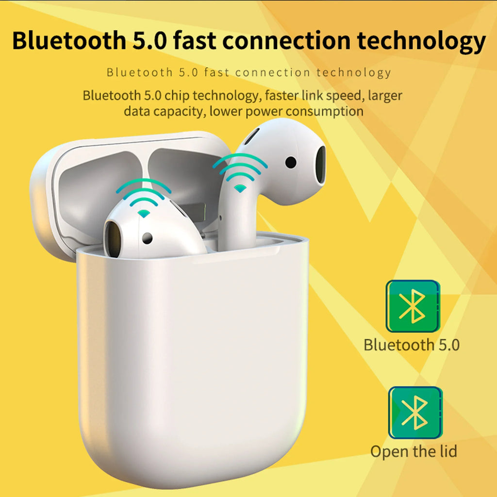 5.0 Sizeecond Generation Wireless Earbuds Sizetandby for Up to 72 Hours for Apple and Android