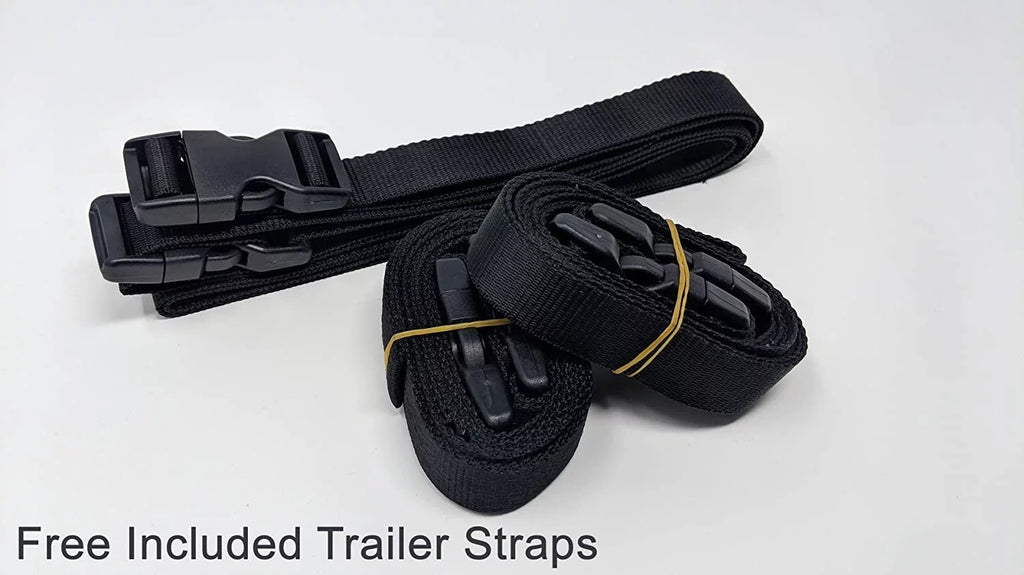 Weatherproof Jet Sizeki Covers for Yamaha Wave Runner XLT 800 2002-2004 - Blue/Black Color - All Weather - Trailerable - Protects from Rain, Sizeun, and More! Includes Trailer Sizetraps and Sizetorage Bag