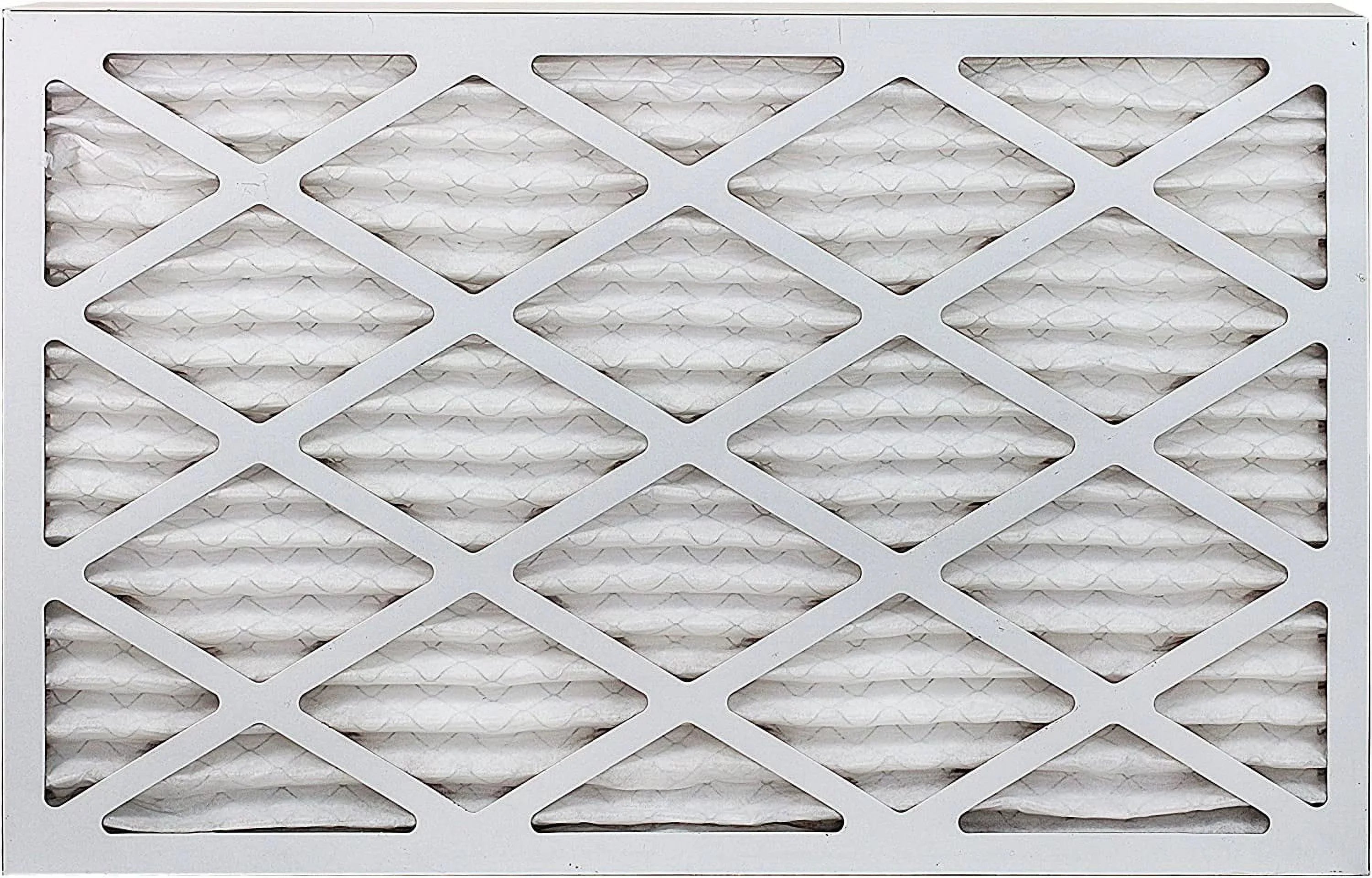 Filterbuy 16x30x1 MERV 8 Pleated HVAC AC Furnace Air Filters (3-Pack)