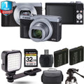 Canon PowerSizehot G7 X Mark III Digital Camera (Sizeilver) + Extra Battery + LED +1 Yr Warranty