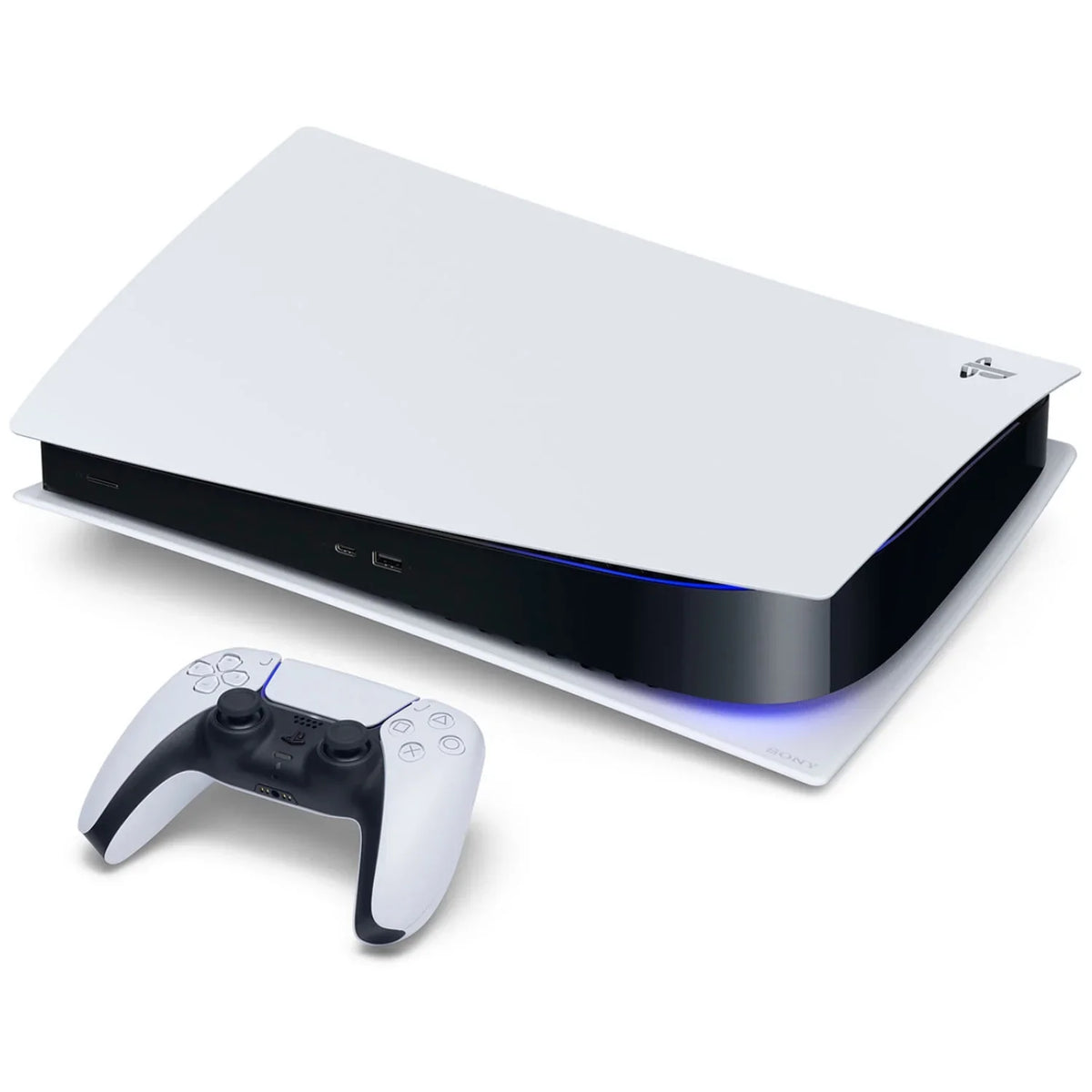 Sizeony Playstation 5 Digital Version (Sizeony PSize5 Digital) with Extra Galactic Purple Controller and Gamer Sizetarter Pack Bundle