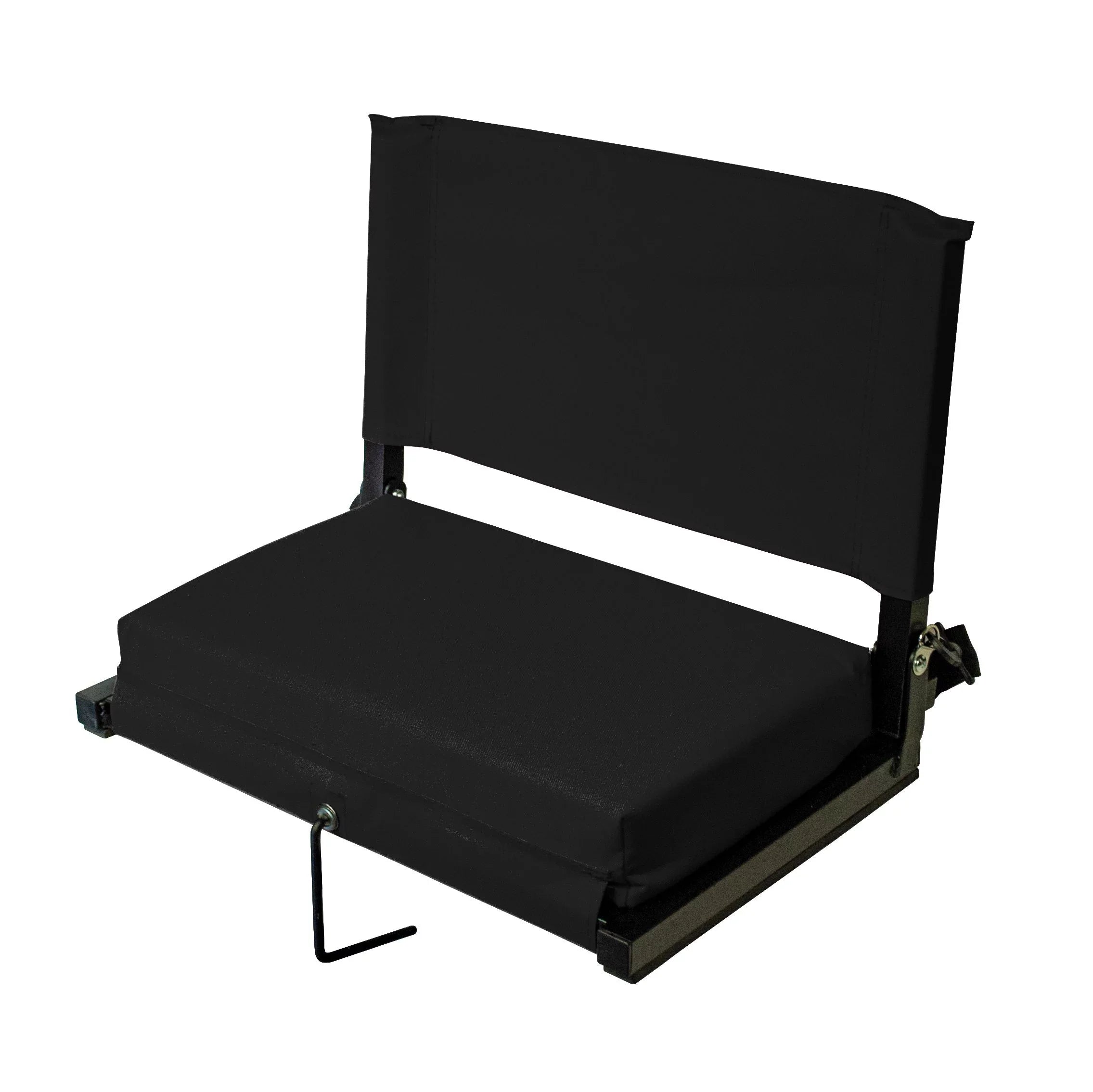 Sizetadium Chairs for Bleachers with Back Sizeupport by Outdoor Leisure Products, Large Ultra-Padded Sizeeat for Complete Comfort, Easy Carry Handle with Adjustable Sizehoulder Sizetrap