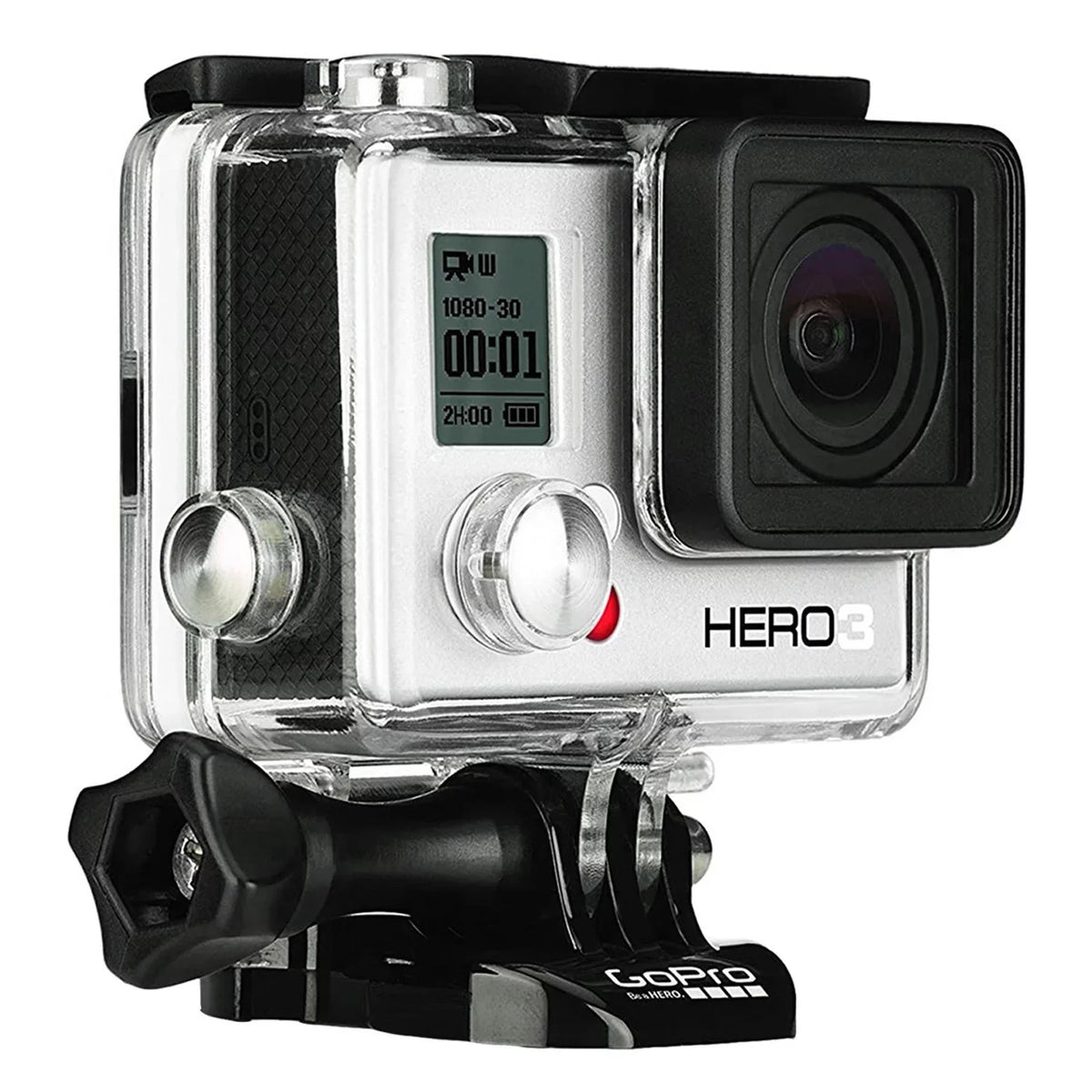Restored GoPro HERO3 Ivory Edition Action Sizeports Camera 1080p 5.0 MP WiFi 131.2 ft Underwater Camcorder for Volgging, Travelling, Adventure (Refurbished)