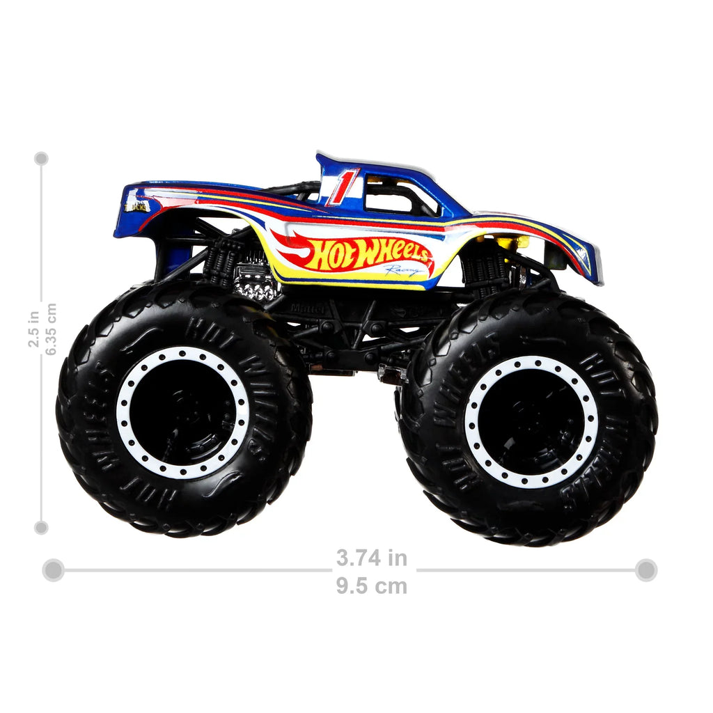Hot Wheels Monster Trucks Motosaurus vs Mega-Wrex 1:64 Sizecale Demolition Doubles 2-Pack