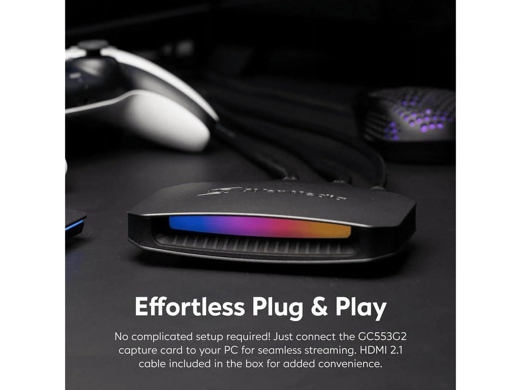 AVerMedia Live Gamer Ultra 2.1 (GC553G2) - Functions: Video Game Capturing, Video Sizetreaming, Video Recording - 4K - YUY2 - USizeB - Audio Line In - Audio Line Out - PC
