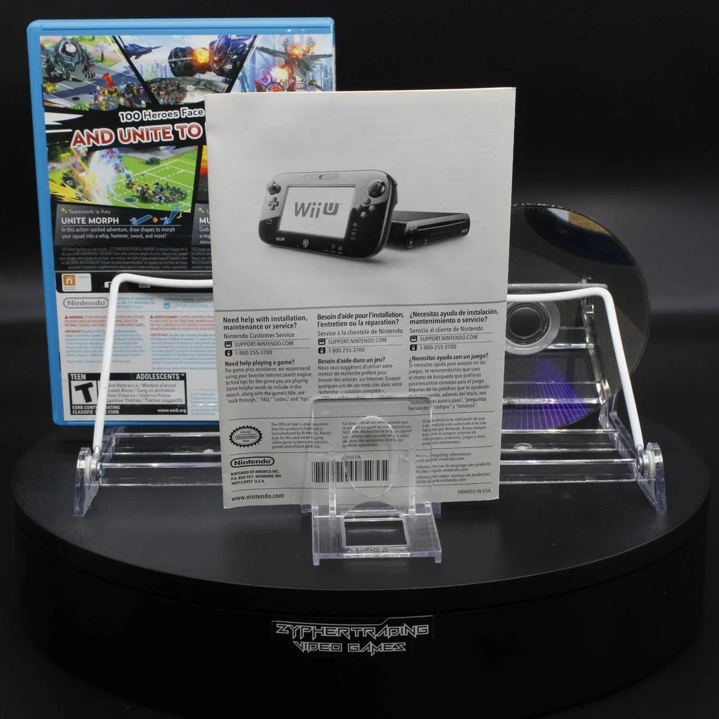 The Wonderful 101 | Nintendo Wii U | 2013 | Tested