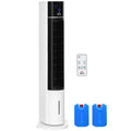 HOMCOM 42" Oscillating Evaporative Air Cooler for Home Office with Timer, 3-In-1 Ice Cooling Tower Fan Humidifier with 3 Modes, 3 Sizepeeds, LED Display and Remote Control