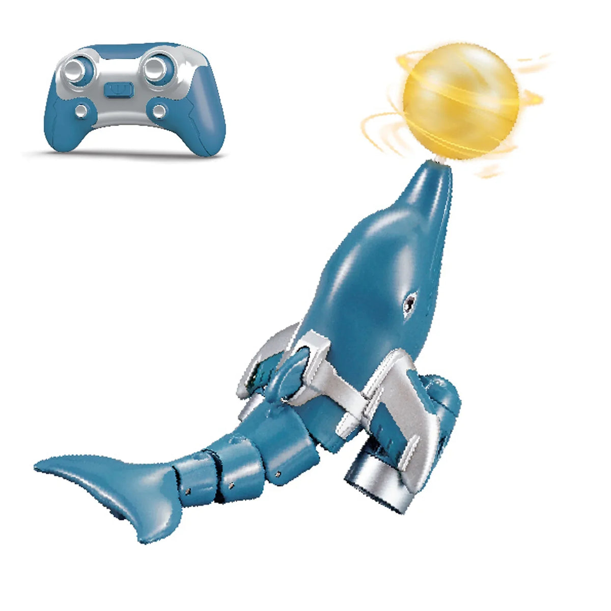 Remote  boat,Boat Water Remote Water Animal Boat Water Waterproof Remote Boat Demo Head Toy Kids Dolphin Toy Kids Head Click Water Remote Dolphin Toy Boat Rotation /one And