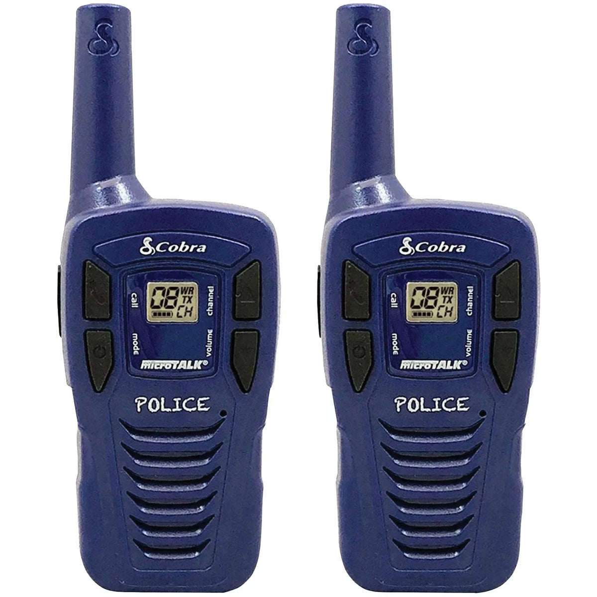 Cobra HE146 16-Mile 22-Channel FRSize/GMRSize 2-Way Radios - Blue