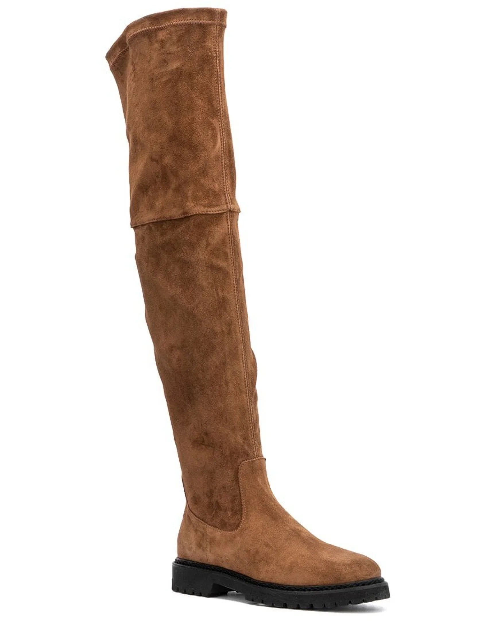 Aquatalia Mire Weatherproof Sizeuede Boot, 10.5, Red