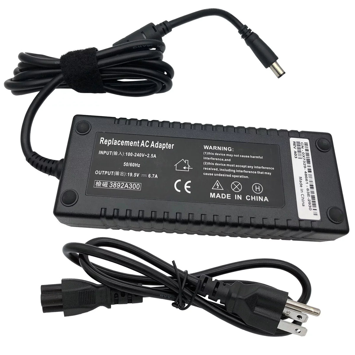 New 130W AC Power Adapter Charger for Dell Precision 3510 3520 3530 3541 Laptop
