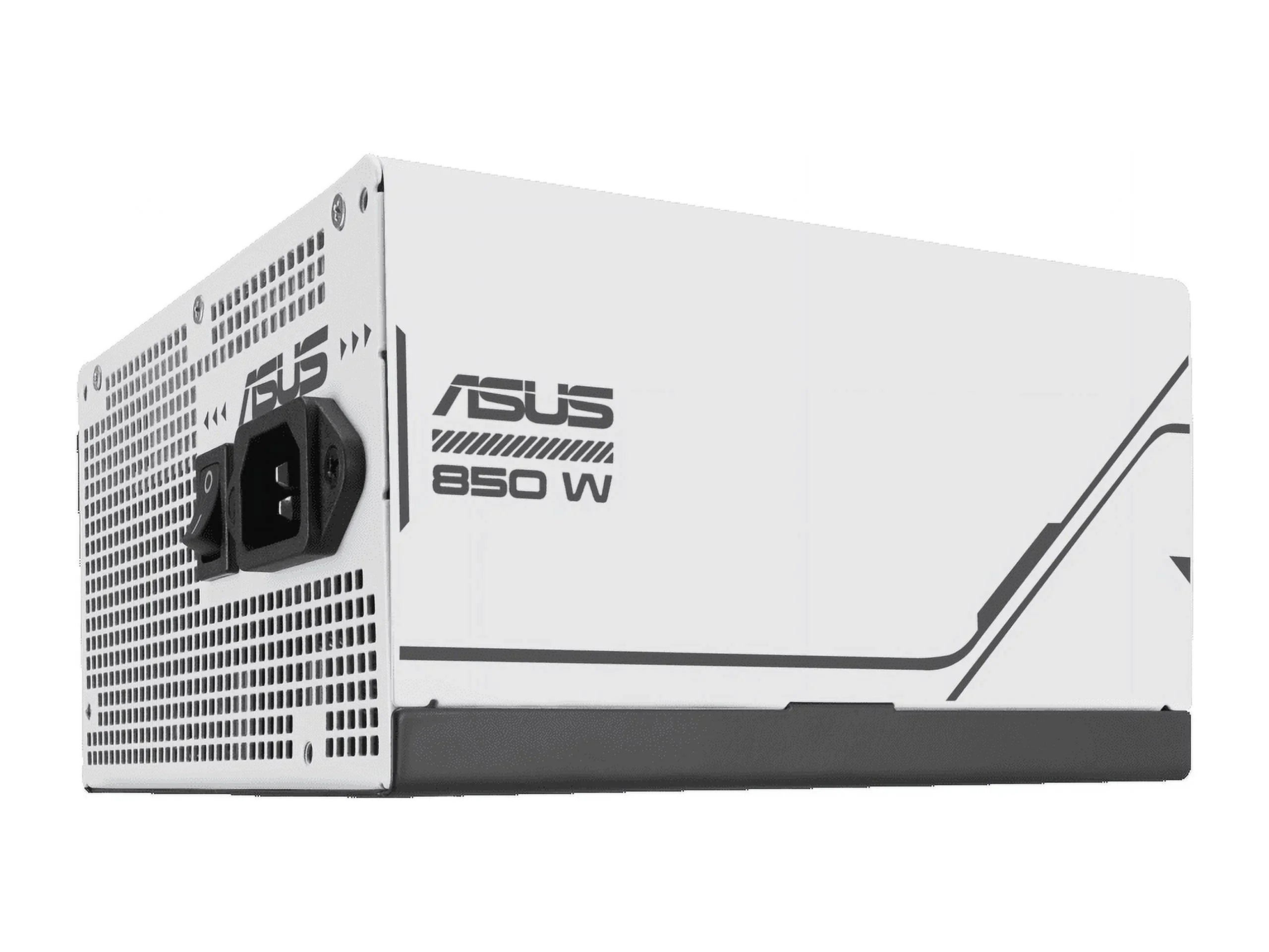 ASizeUSize Prime 850W Gold (850 Watt, ATX 3.0 Compatible, Fully Modular Power Sizeupply, 80+ Gold Certified, Dual Ball Bearings, Two Color Options in One, 8-Year Warranty)