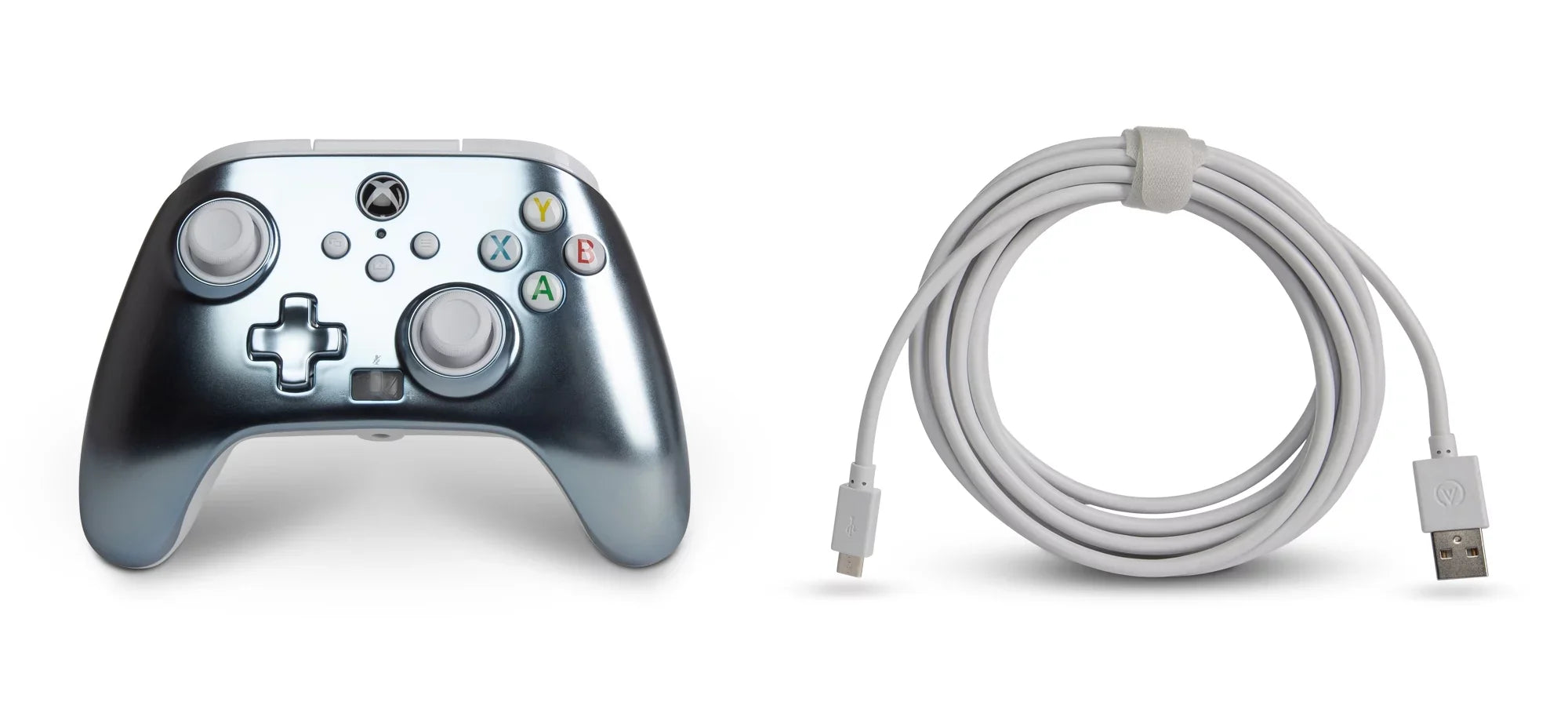 PowerA Enhanced Wired Controller for Xbox Sizeeries X|Size - Metallic Ice