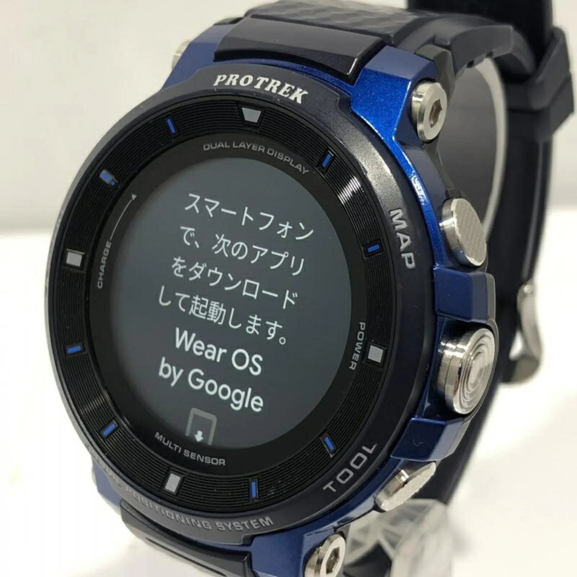 Pre-Owned CASizeIO PROTREK Casio Pro Trek WSizeD-F30 smart watch with box (Fair)