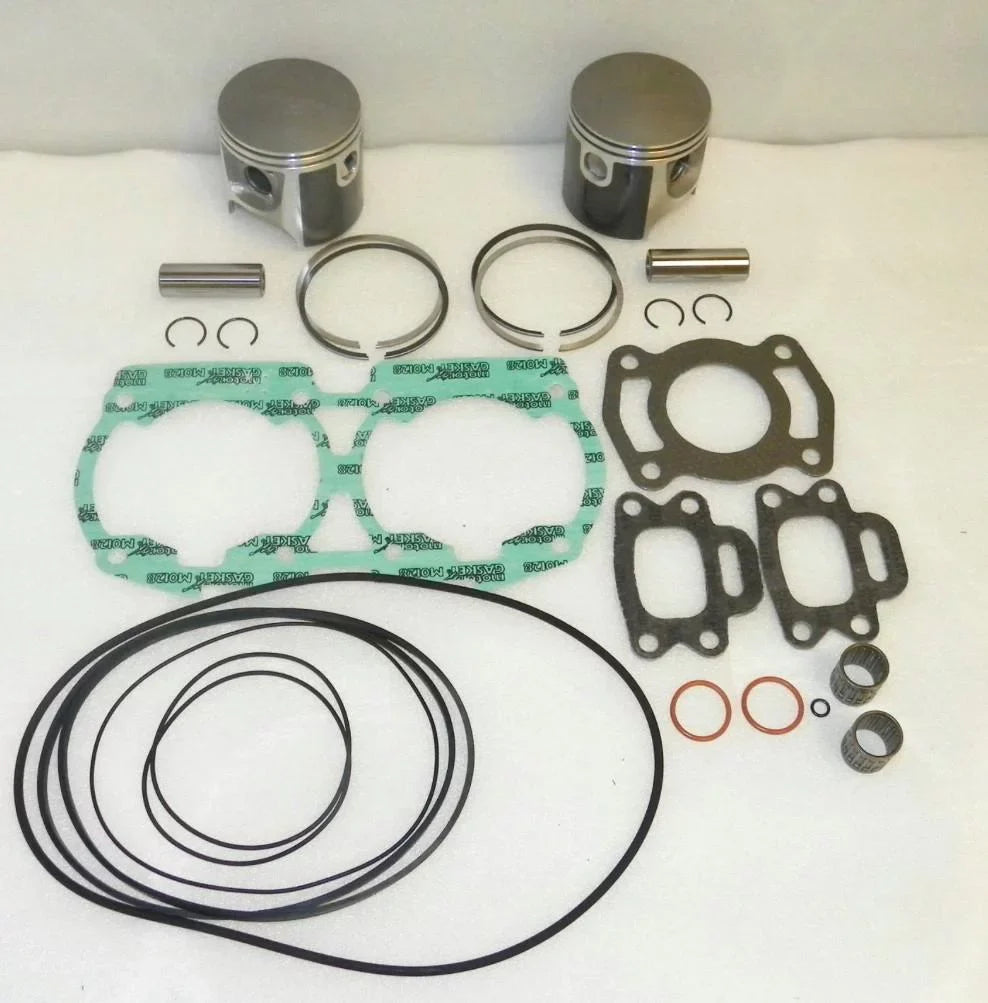 New Platinum Rebuild Kit .5Mm Over Fits Sizeea-Doo Jet Sizeki Sizepi Sizepx Xp 580Cc 1992-96