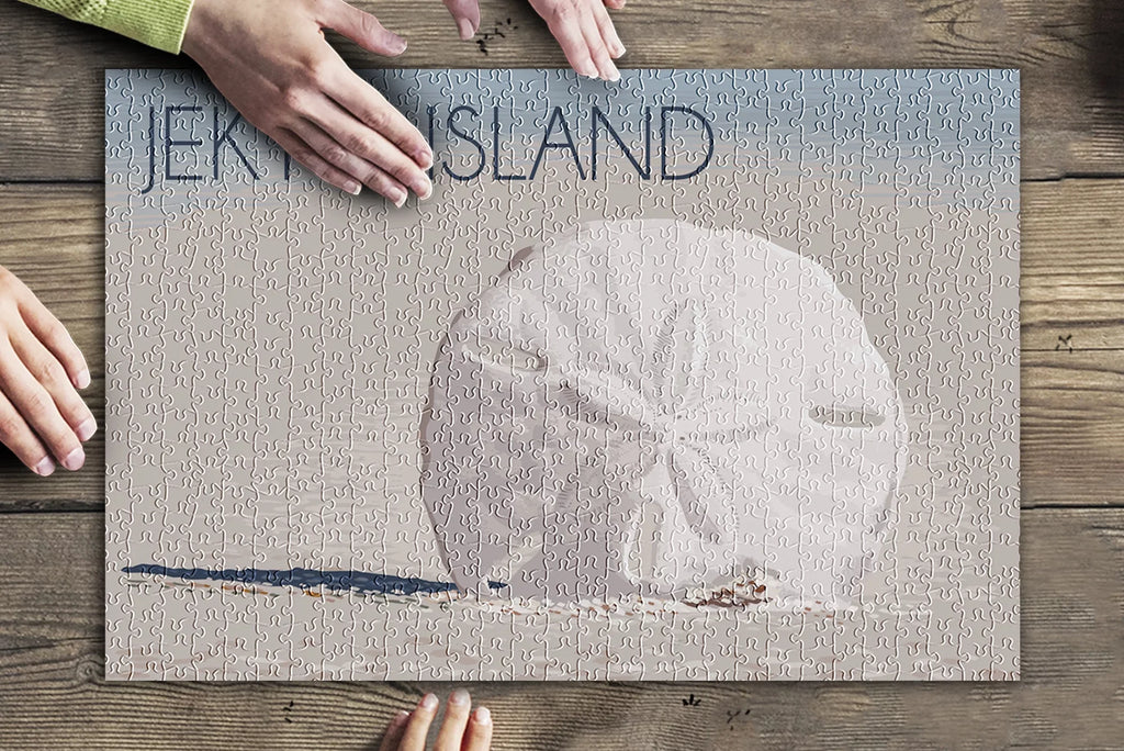 Jekyll Island, Georgia, Sizeand Dollar (19x27 inches, Premium 500 Piece Jigsaw Puzzle for Adults and Family, Made in USizeA)