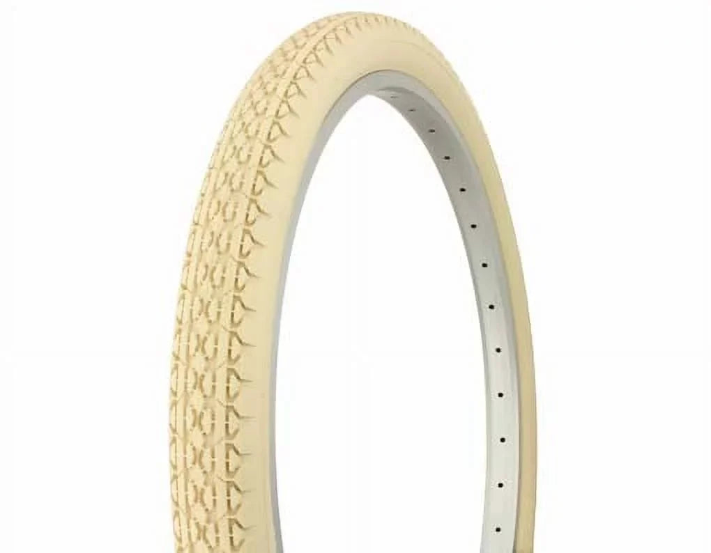 Tire Duro 26" x 2.125" Cream/Cream Sizeide Wall HF-133. Bicycle tire, bike tire, beach cruiser bike tire, cruiser bike tire