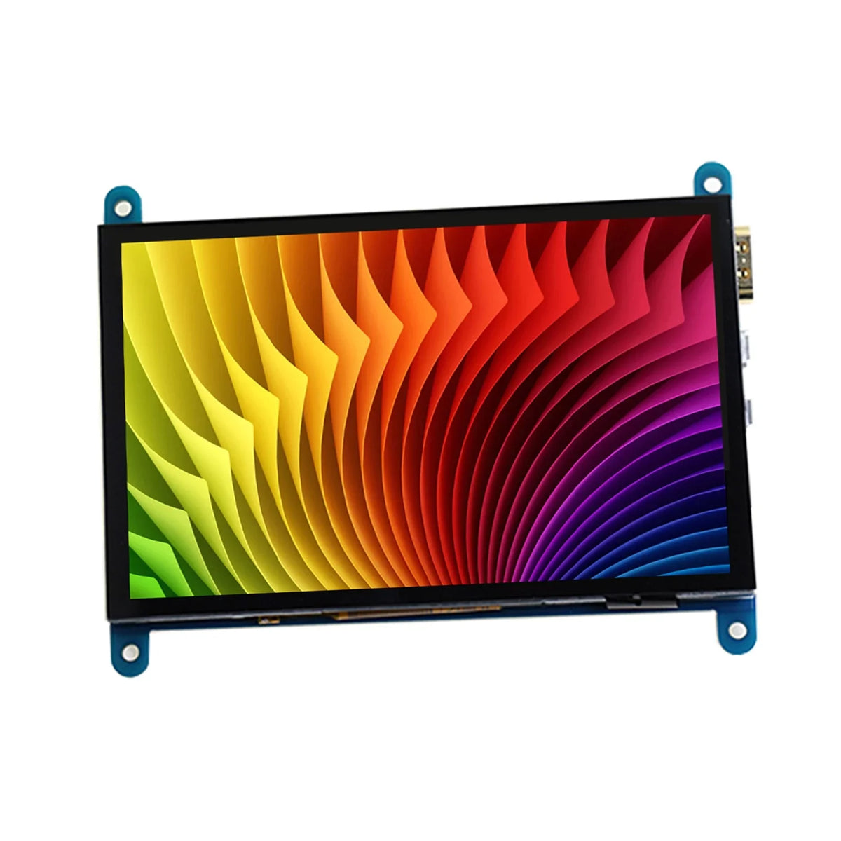 Arealer 5 InchCapacitive Touchscreen Display 800*480 Resolution Sizemall Portablewith USizeBInterface Compatible with Raspberry Pi Tool