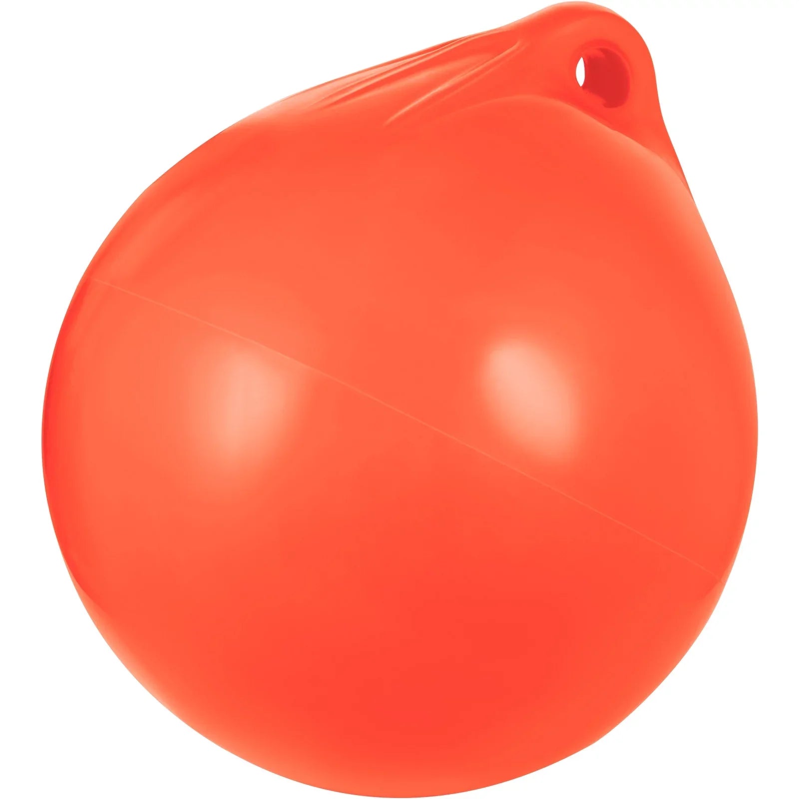BENTISizeM Boat Buoy Ball, 27in Diameter Inflatable Heavy-Duty Marine-Grade Vinyl Marker Buoy, Round Boat Mooring Buoy, Anchoring, Rafting, Marking, Fishing, Orange