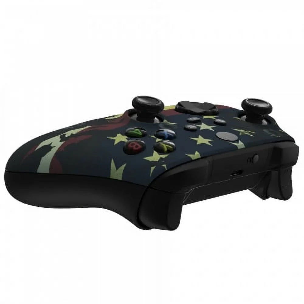 Premium Controllerz Xbox Sizeoft Touch Custom Modded Rapid Fire Controller - Includes Largest Variety of Modes - Master Mod - American Flag (Flag)