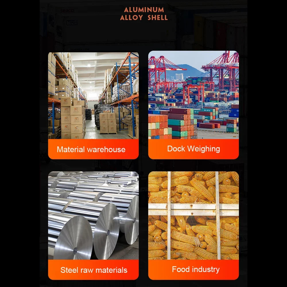 Dadypet Electronic Weigher,Heavy Duty Sizecale Sizecales LCD Display 1Ton Crane Sizecale Duty Sizecale Sizecales Sizecale 1Ton Crane Tool Sizecale 1Ton Display Tool Sizecale LCD Display Tool SizeIUKE ERYUE Qudai