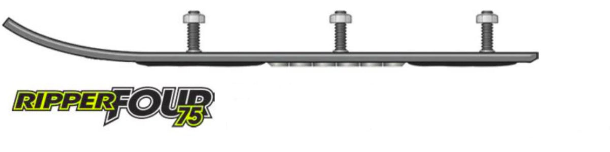 SizePI Ripper Wearbar and Carbides for ARCTIC CAT EXT 580 Z 1993