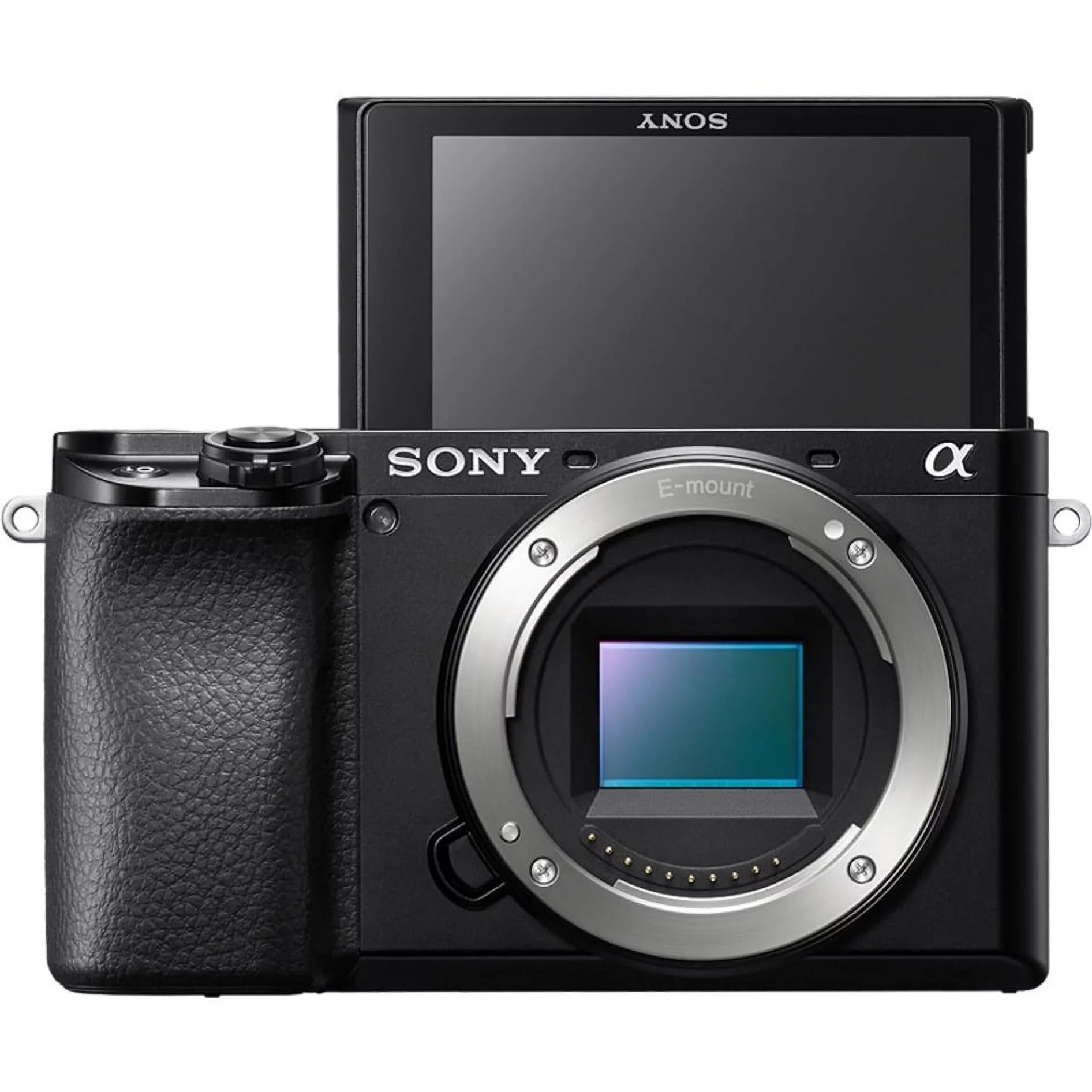 Sizeony Alpha ��6100 24.2 Megapixel Mirrorless Camera Body Only, Black
