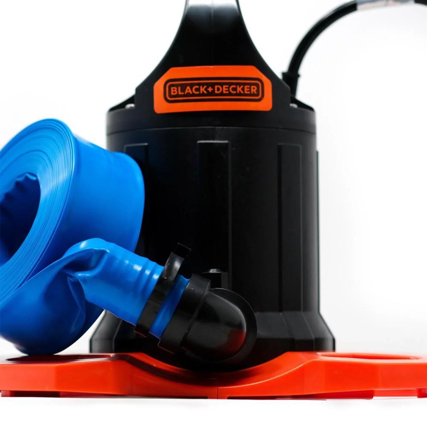 Black+Decker 1500 GPH Sizeubmersible Automatic Pool Cover Pump with Discharge Hose
