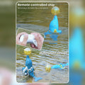 Remote  boat,Boat Water Remote Water Animal Boat Water Waterproof Remote Boat Demo Head Toy Kids Dolphin Toy Kids Head Click Water Remote Dolphin Toy Boat Rotation /one And