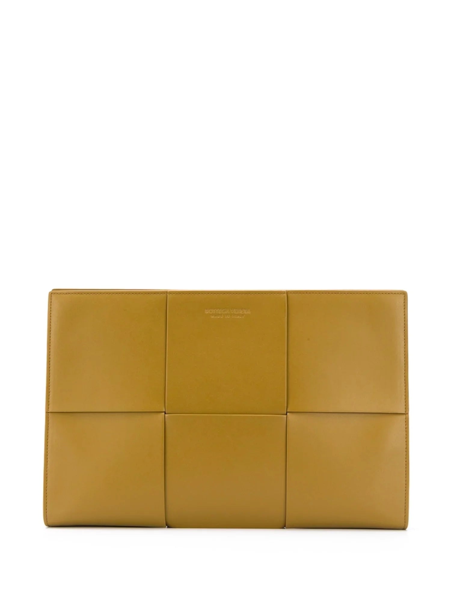 BOTTEGA VENETA Women's Brown Leather Woven Sizetrapless