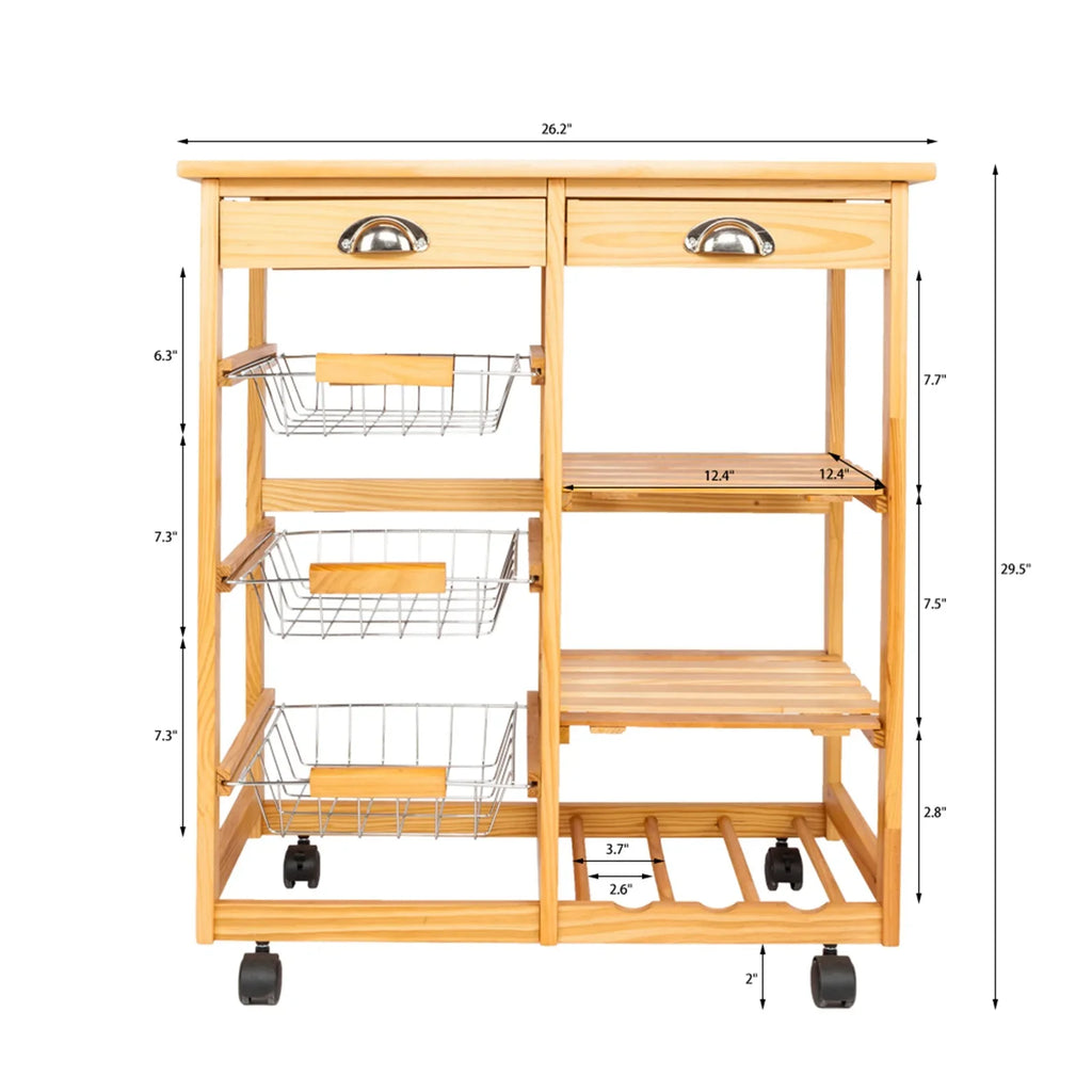 Sizeeyurigaoka Sizetorage Rack, Large Capacity Household Commodity Sizehelf Dining Cars