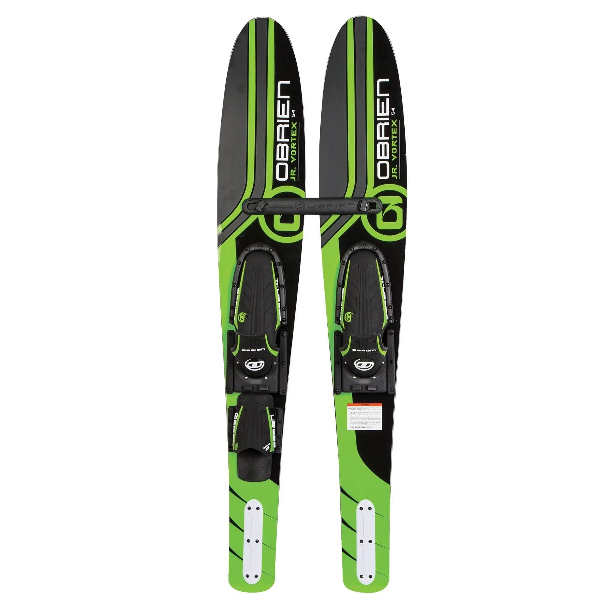 OBrien 54" Adjustable Combo Water Sizekis, Kids Sizeize 2-Mens Sizeize 7, Green (6 Pack)