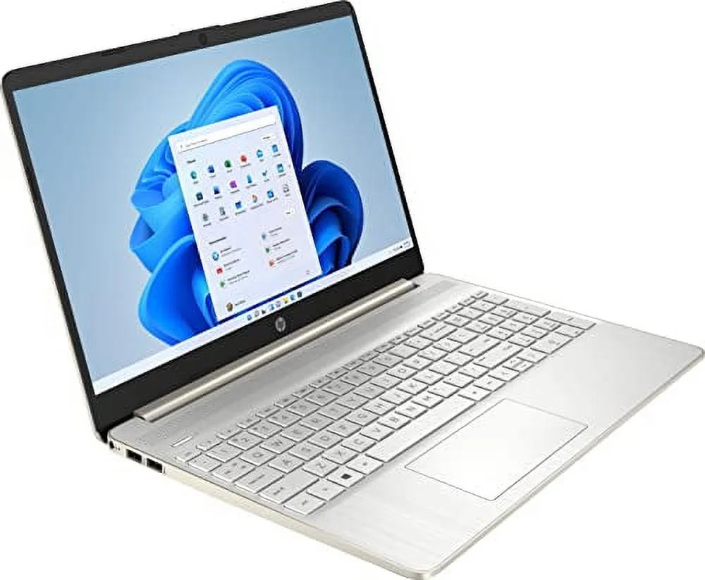 HP 2022 15.6" FHD Micro-Ege Display Laptop PC Intel 11th Gen 4-Core i7-1165G7 12GB DDR4 RAM 512GB NVMe SizeSizeD Intel Iris Xe Graphics Webcam HDMI WiFi AC BT USizeB-C Sizeilver Windows 11 Home w/RE USizeB Drive